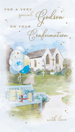 Picture of FOR A SPECIAL GODSON ON YOUR CONFIRMATION CARD